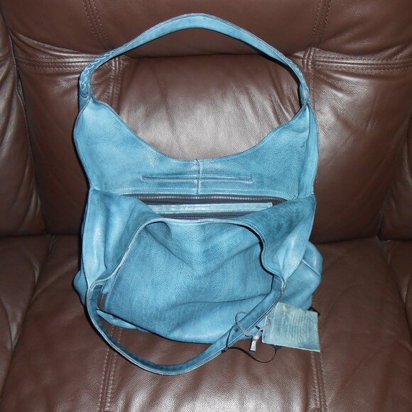 NWT Latico Camila shoulder bag denim blue leather - Picture 16 of 16